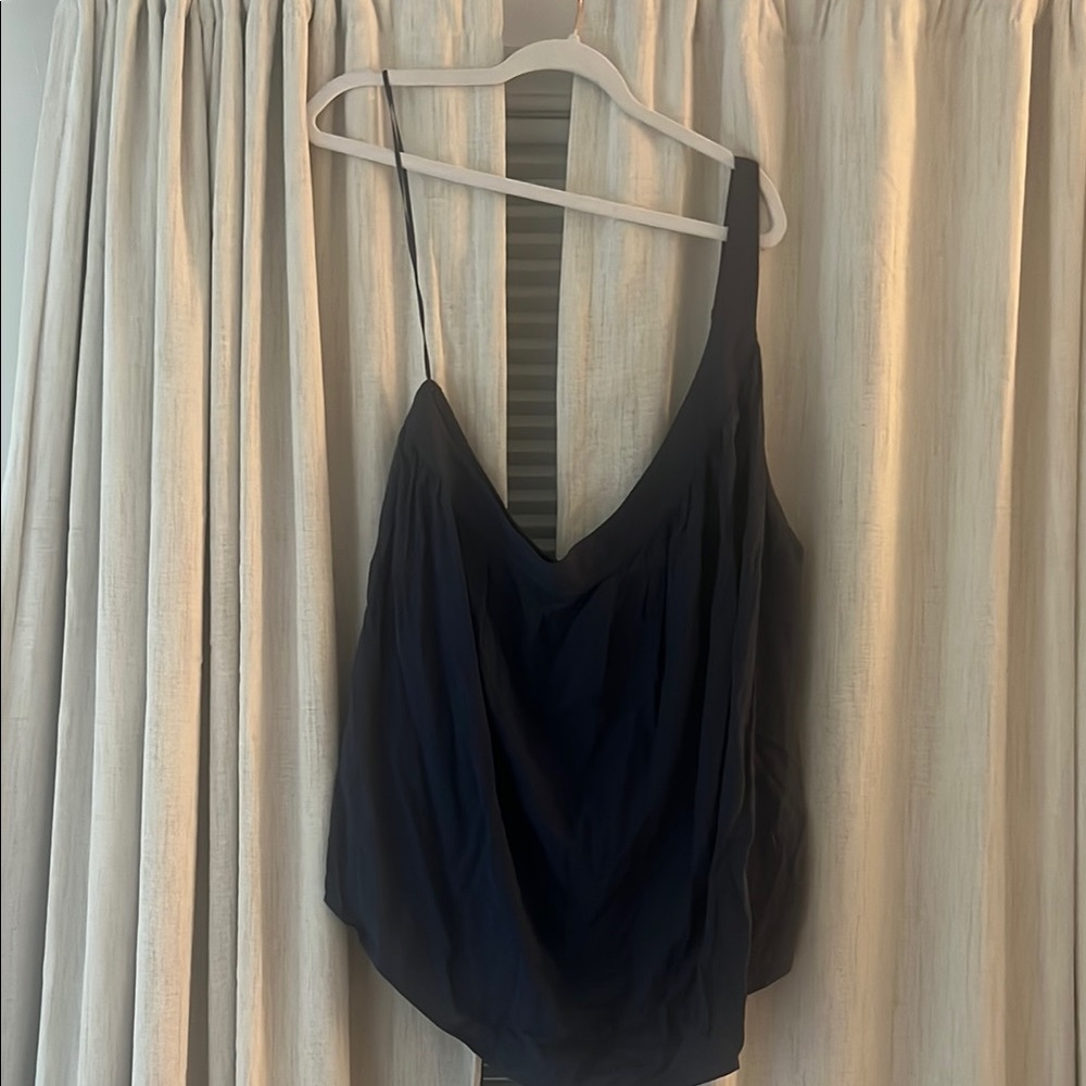 Old Navy Navy One Shoulder Camisole Top NWT